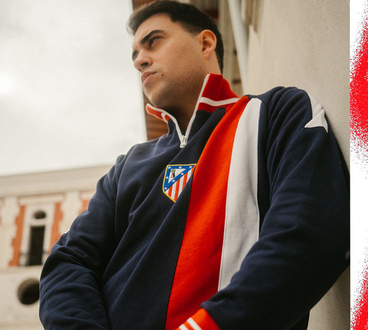 Atlético De Madrid Official Retro Jackets And Sweatshirts