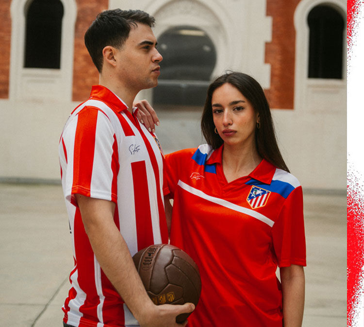 Atlético De Madrid Official Retro Kits