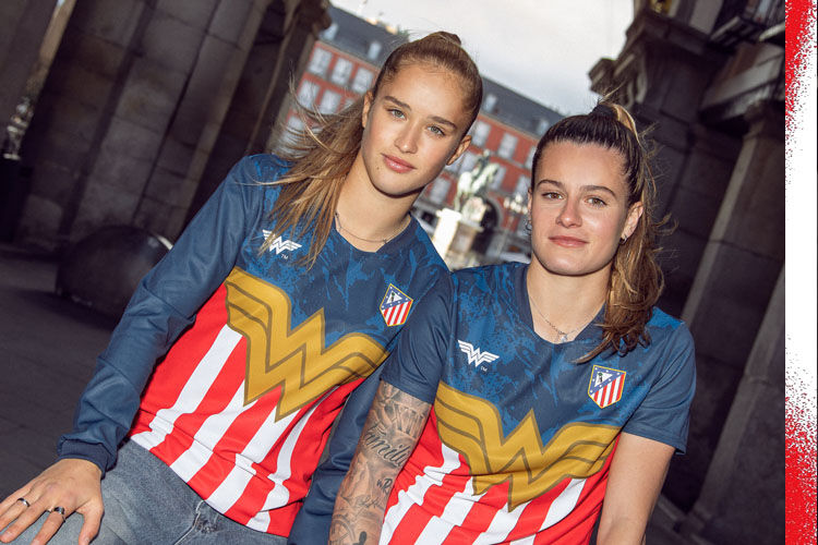 Colección Exclusiva Wonder Woman X Atlético de Madrid