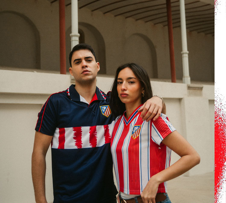 Atlético De Madrid Official Retro T-Shirts And Polo Shirts