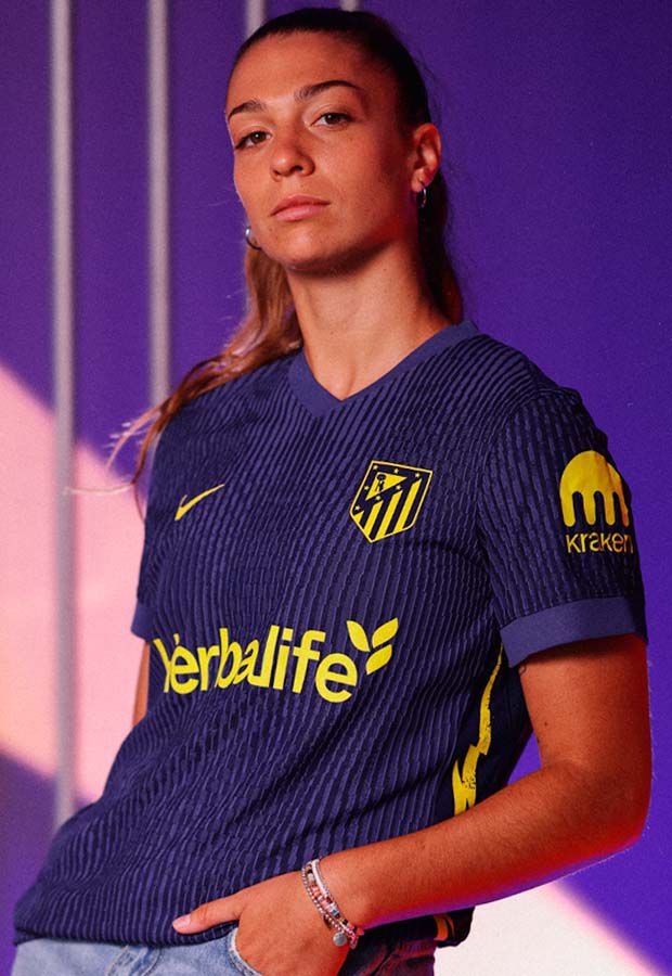 Segunda Equipación Oficial Mujer Atlético De Madrid 24/25