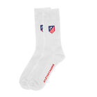 White Embroidered Crest Socks