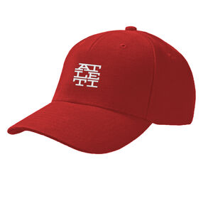 KIDS RED WITH EMBROIDERED ATLETI CAP