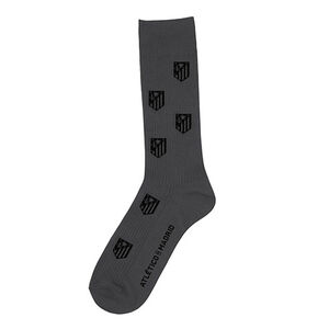 Calcetines Escudo Monocolor Gris