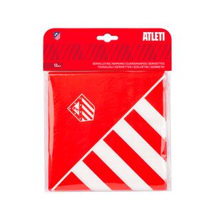 Servilletas escudo rojo 12 piezas
