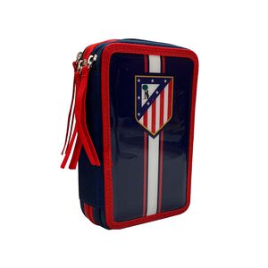 3-Tier Pencil Case with School Supplies