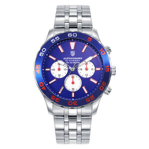 Reloj Acero Esfera Azul