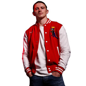 Bomber Basquiat Red