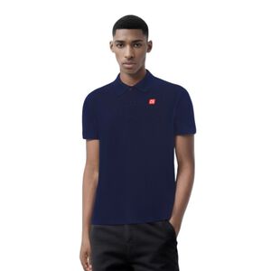 NAVY PATCH POLO