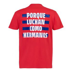 Camiseta Atleti roja porque luchan como hermanos