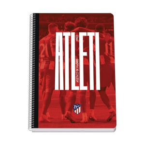 A4 ATLETI SOFT HARDCOVER NOTEBOOK