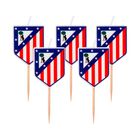 Velas cumplea&ntilde;os escudos 5 piezas