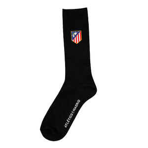 Calcetines Escudo Bordado Negros