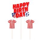 Toppers happy birthday 3 piezas