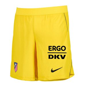 Pantal&oacute;n corto portero amarillo 26/27