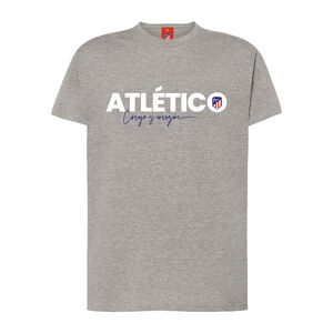 Camiseta gris Coraje y Coraz&oacute;n ni&ntilde;o