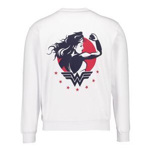 Sudadera Blanca Wonder Woman