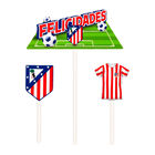 Toppers felicidades 3 piezas