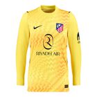 Camiseta portero ni&ntilde;o manga larga amarilla 26/27