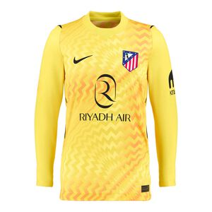 Camiseta portero ni&ntilde;o manga larga amarilla 26/27