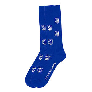 Calcetines Escudo Monocolor Azul