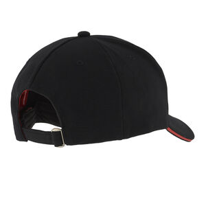 Black Cap with Metal Pin