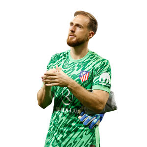 Men green goalkeeper 24/25 short sleeve jersey