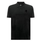POLO NEGRO ESCUDO ENGOMADO