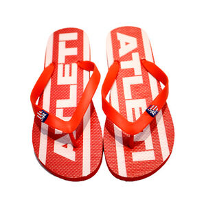 KIDS RED AND WHITE FLIP-FLOPS