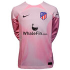 CAMISETA PORTERO NIÑO MANGA LARGA ROSA 22/23