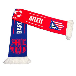 Écharpe Supporter Atletico De Madrid - Couleurs Drapeau Espagnol