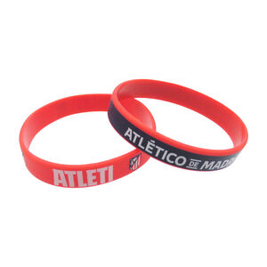 Pack de pulseras de silicona en blister