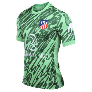 Men green goalkeeper 24/25 short sleeve jersey