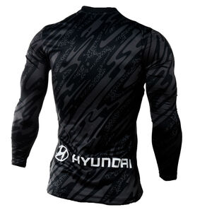 Men black goalkeeper 24/25 long sleeve jersey