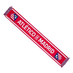 Atl&eacute;tico de Madrid red scarf