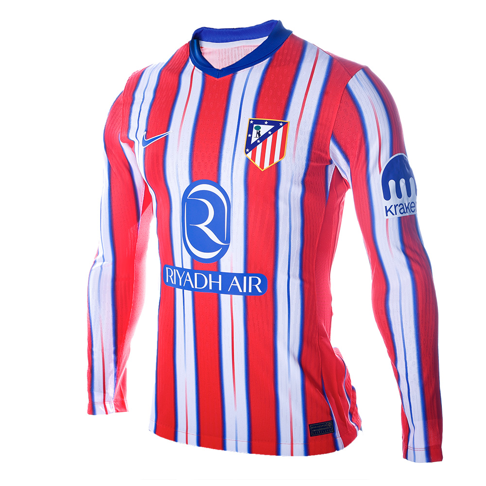 Atletico de madrid long sleeve jersey on sale