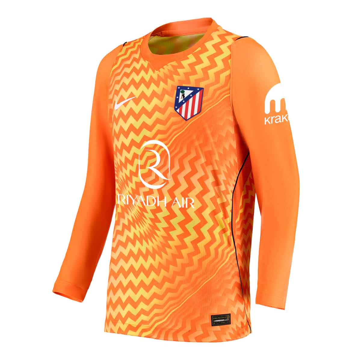 Camiseta portero ni&ntilde;o manga larga naranja 26/27 image number null