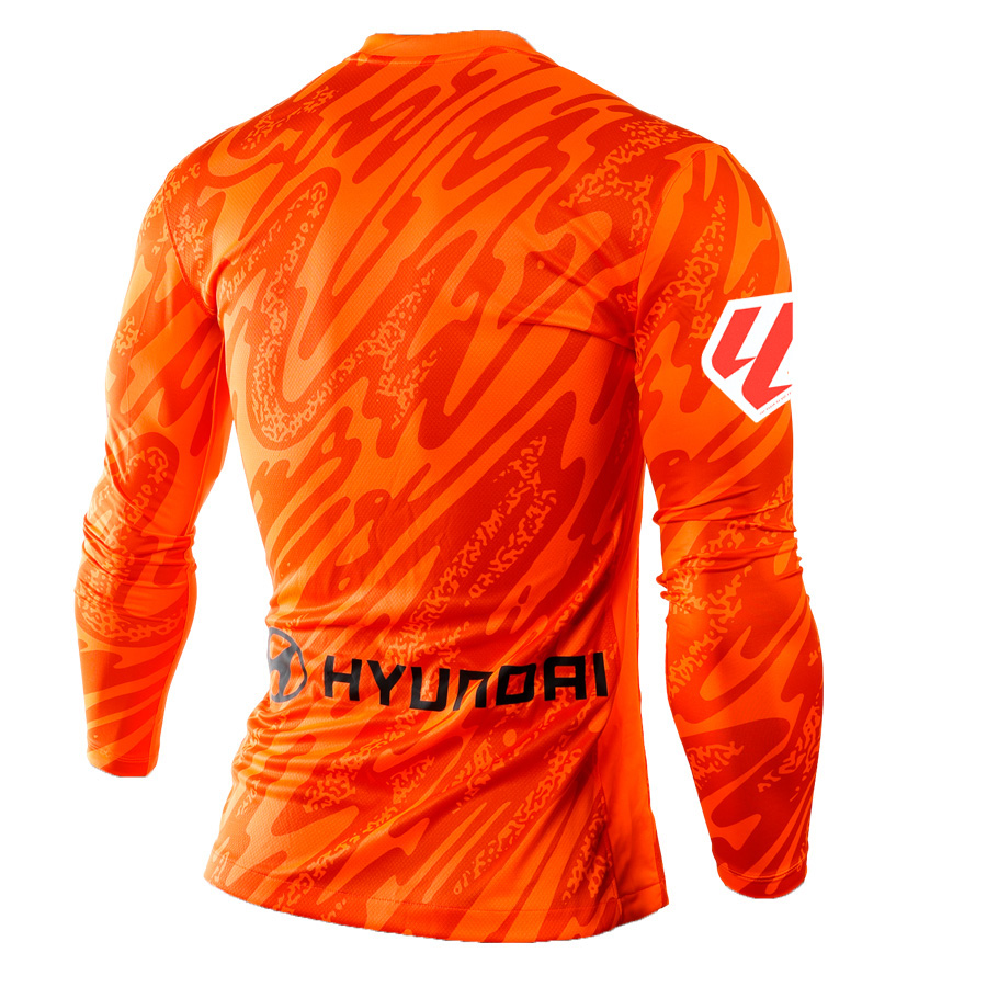 Men orange goalkeeper 24/25 long sleeve jersey image number null