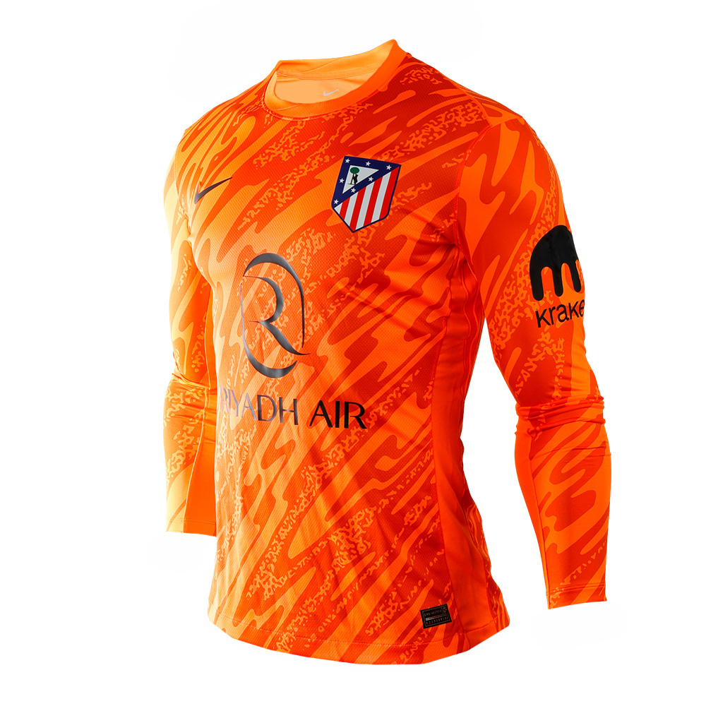 Men orange goalkeeper 24/25 long sleeve jersey image number null