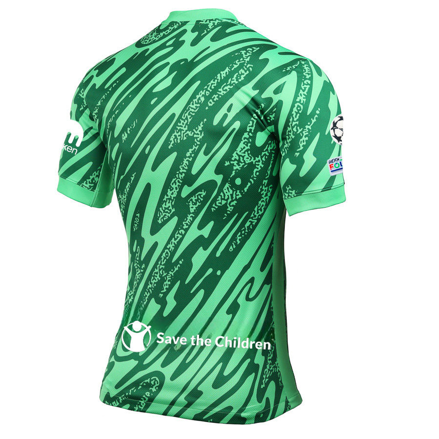 Men green goalkeeper 24/25 short sleeve jersey image number null