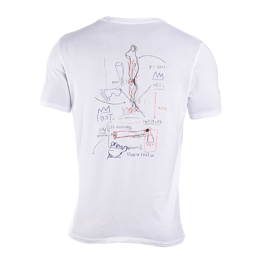 BASQUIAT FOOT WHITE T-SHIRT image number null