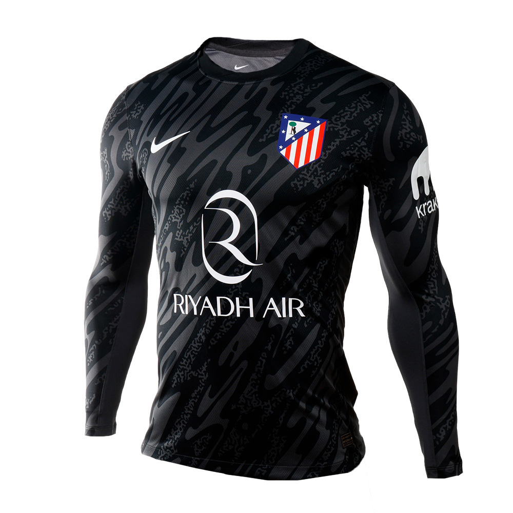 Kids black goalkeeper 24/25 long sleeve jersey image number null