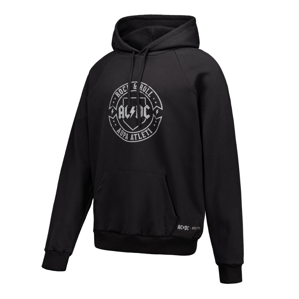 BUY Men's Black Hoodie AC/DC Rock & Roll ONLINE | Atlético de Madrid ...