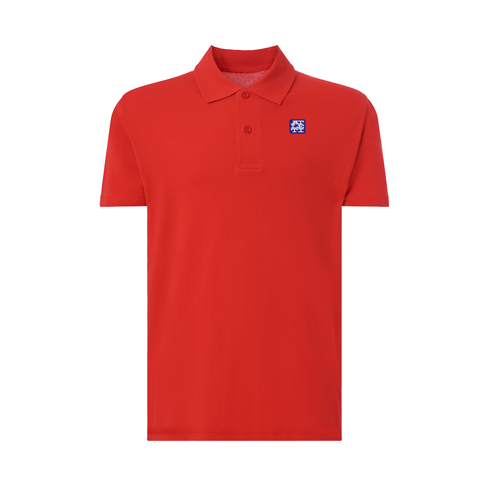 POLO WOVEN ATLETI ADULTO RED image number null