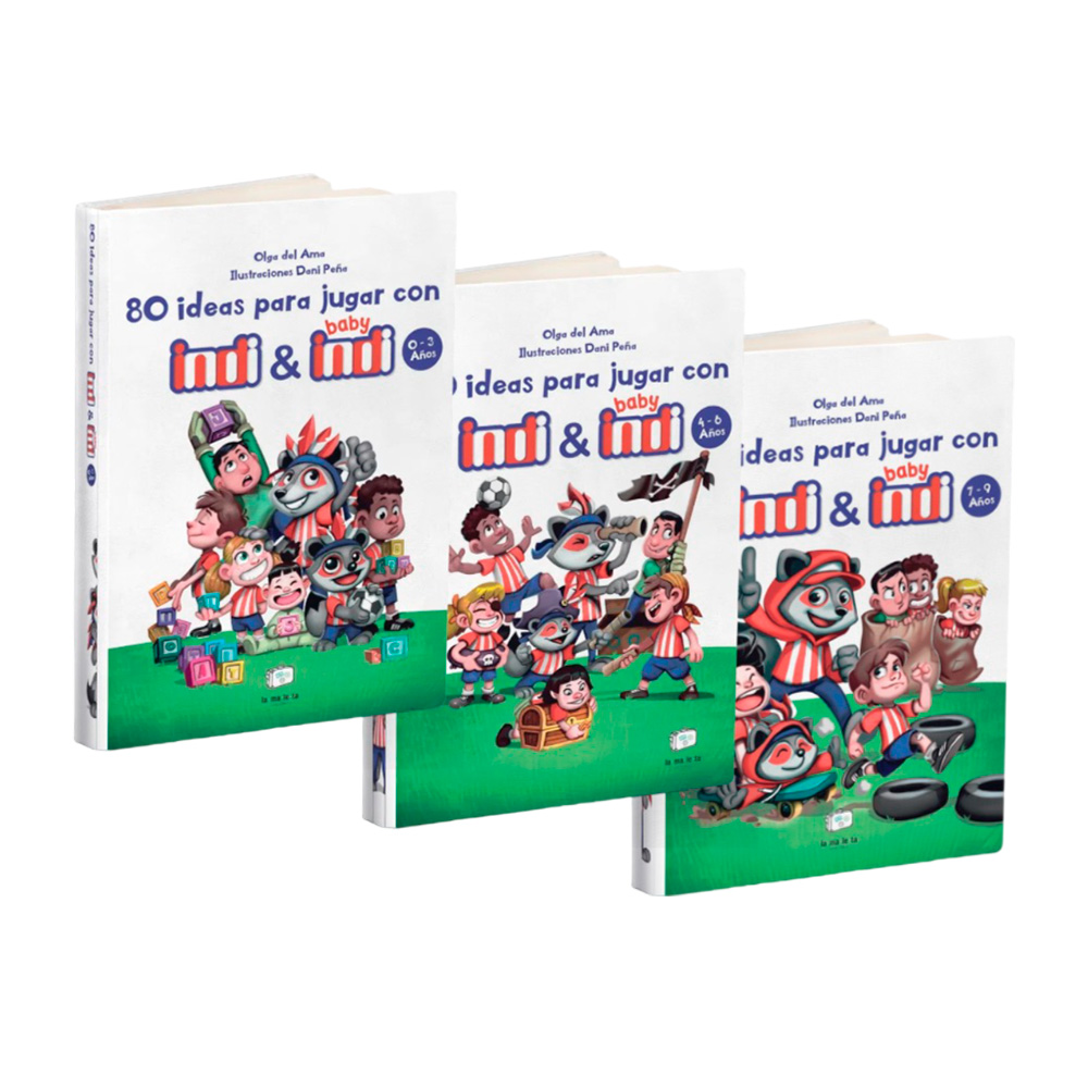 Box libros 80 ideas para jugar con Indi y Baby Indi image number null