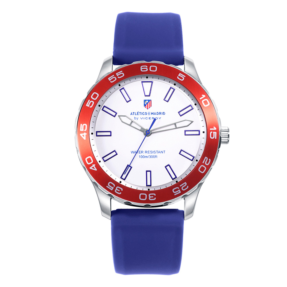 Steel Watch with Silicone Strap image number null