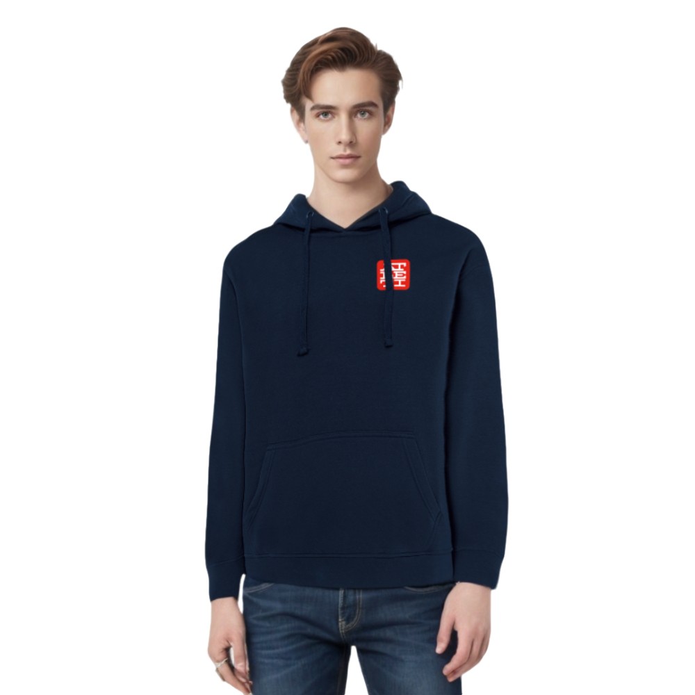 NAVY PATCH SWEATSHIRT image number null