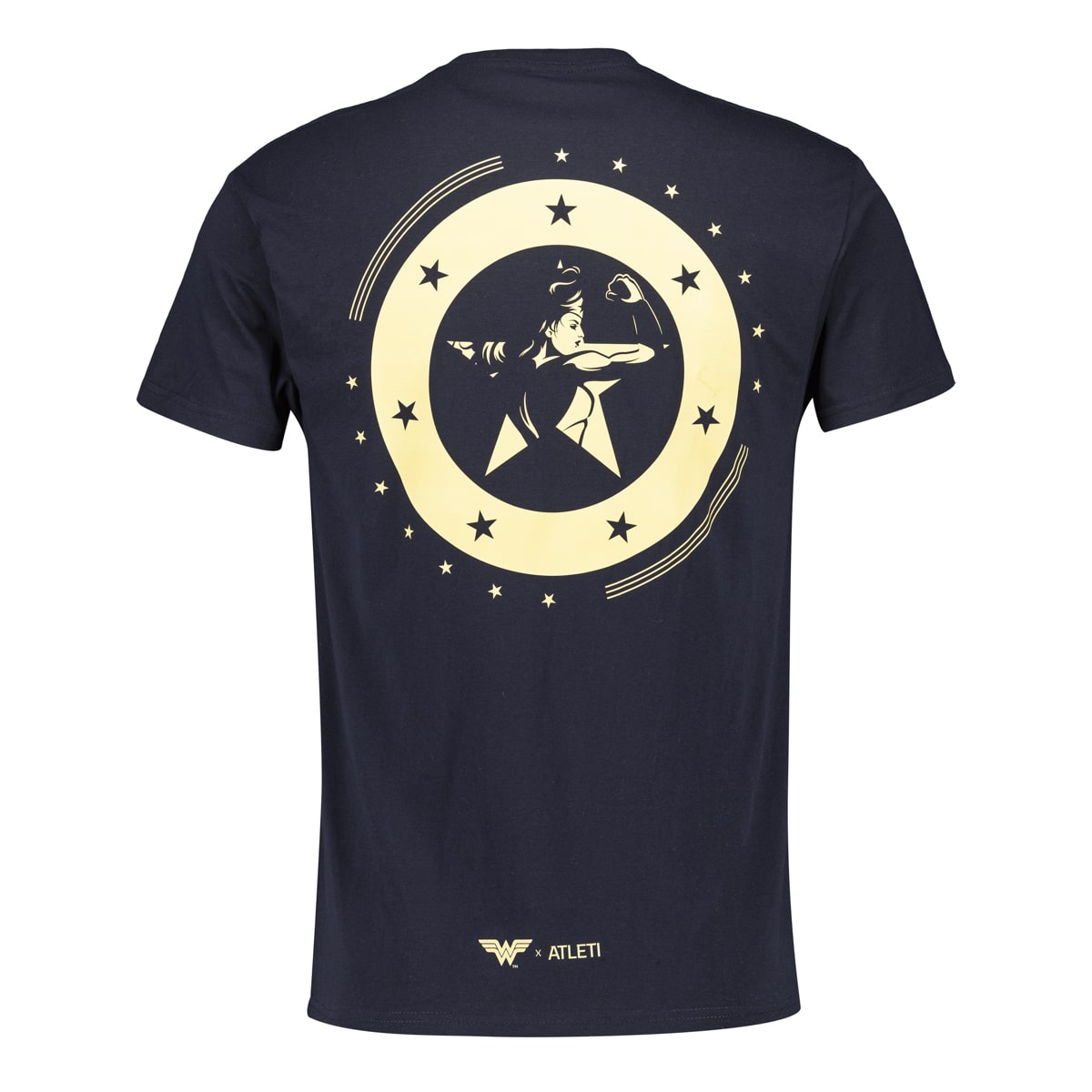 Camiseta Azul Marino Escudo Wonder Woman image number null