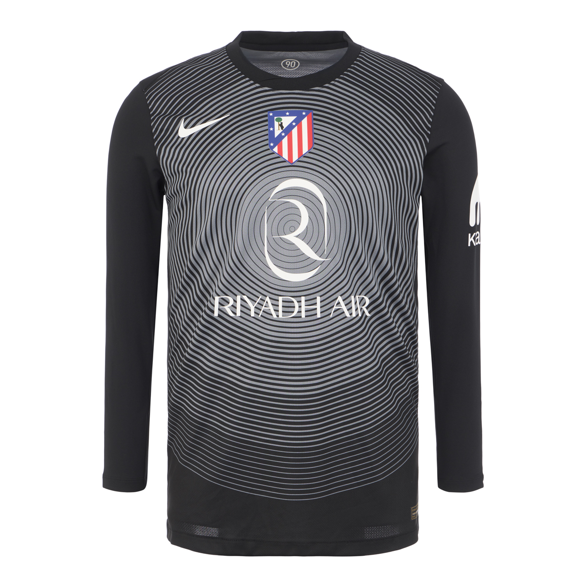 UEFA Men Black Goalkeeper 25/26 Long Sleeve Jersey image number null