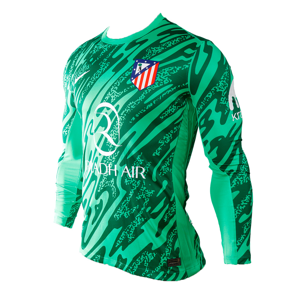 Kids green goalkeeper 24/25 long sleeve jersey image number null